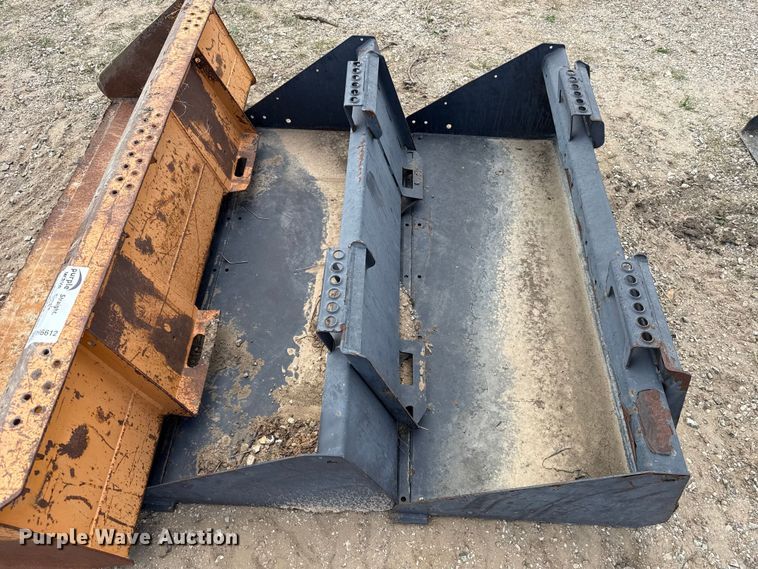 image for item FH6612 (4) skid steer buckets