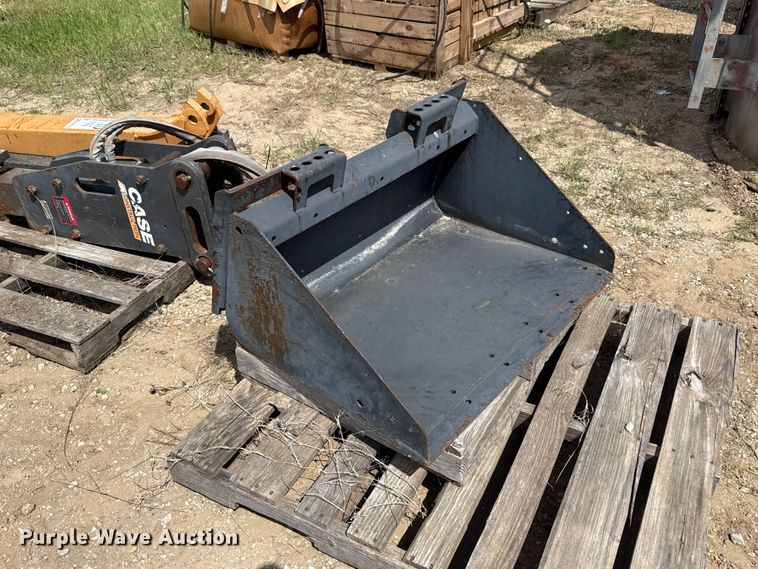 image for item FH6612 (4) skid steer buckets
