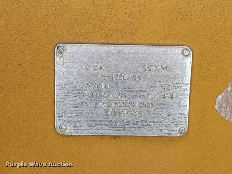 image for item FH6614 EMAQ CAT330 excavator bucket