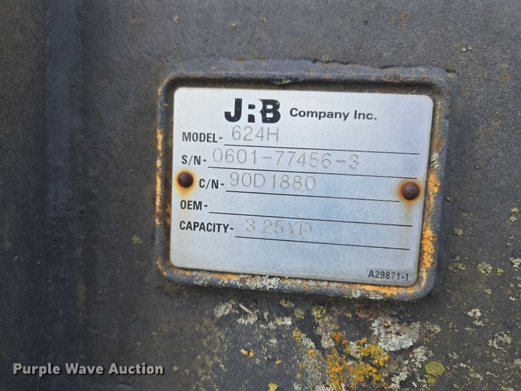 image for item FH6615 JRB 624H wheel loader bucket