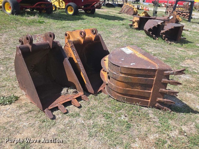 image for item FH6619 (3) backhoe buckets