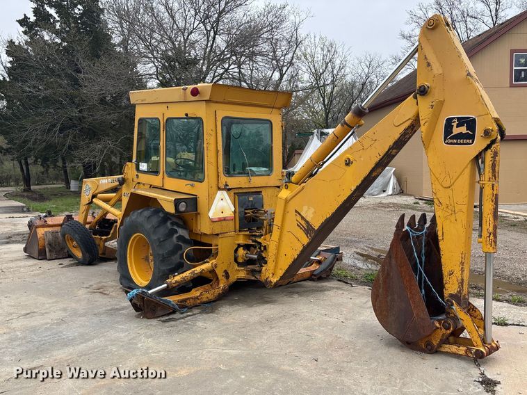 image for item FH7049 John Deere 410 backhoe