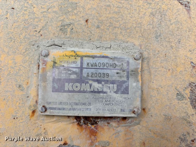 image for item FH7061 Komatsu KWA090HD-1 haul truck