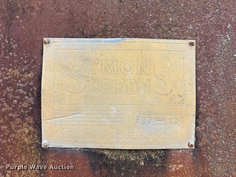 image for item FH7062 Symons screen