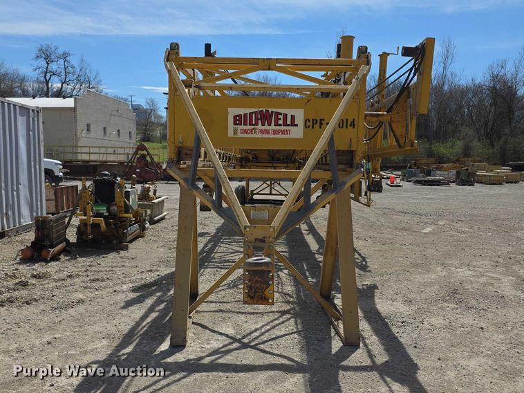 image for item FI0965 Bidwell 3600  bridge deck finisher