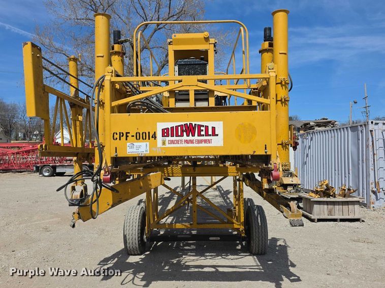 image for item FI0965 Bidwell 3600  bridge deck finisher