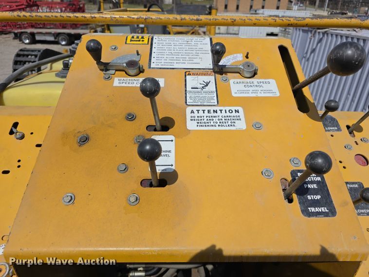 image for item FI0965 Bidwell 3600  bridge deck finisher