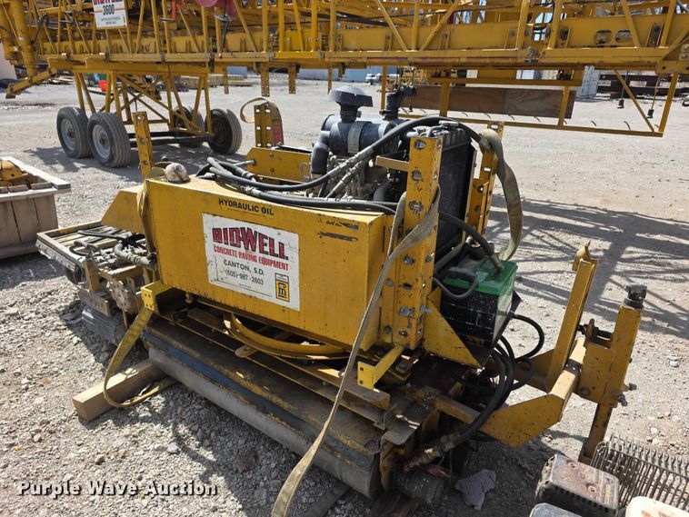 image for item FI0965 Bidwell 3600  bridge deck finisher