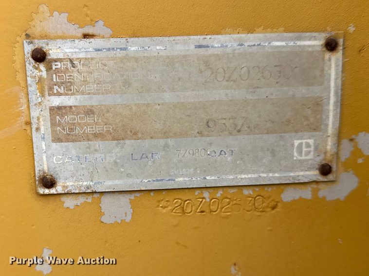 image for item FK0028 1988 Caterpillar 953Z wheel loader