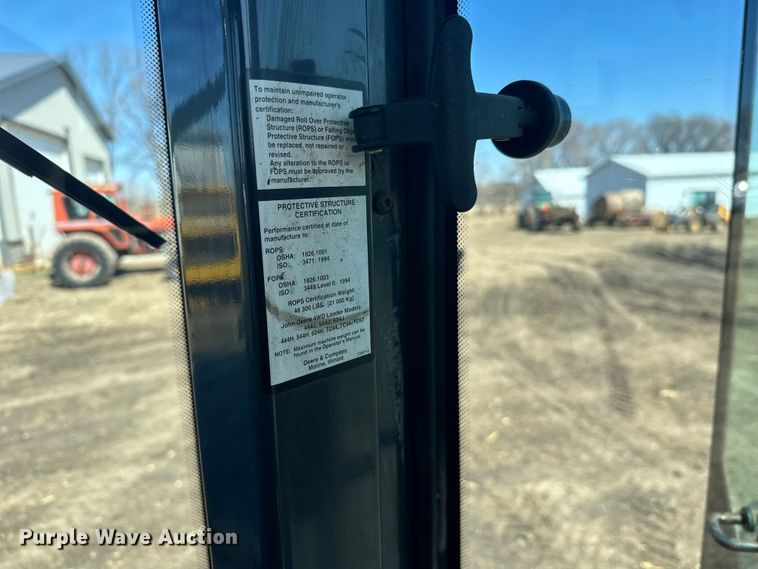 image for item FK0036 2008 John Deere 444J High Lift high lift wheel loader