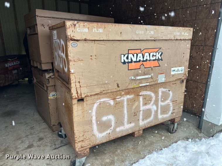 image for item FK0049  (4) Knaack job boxes