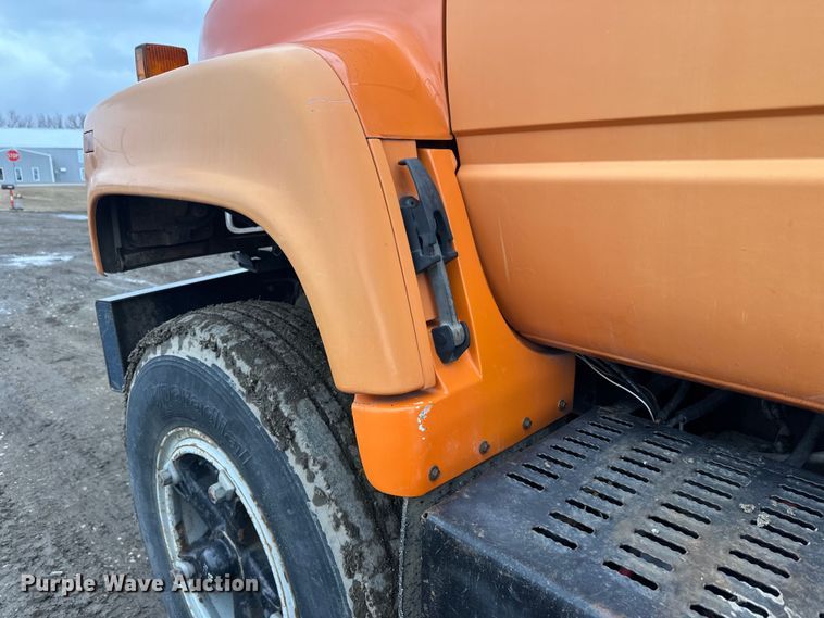 image for item FK0054 1993 Chevrolet Kodiak C7500 utility / service truck