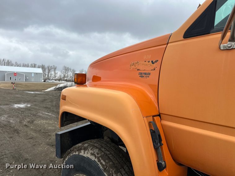 image for item FK0054 1993 Chevrolet Kodiak C7500 utility / service truck