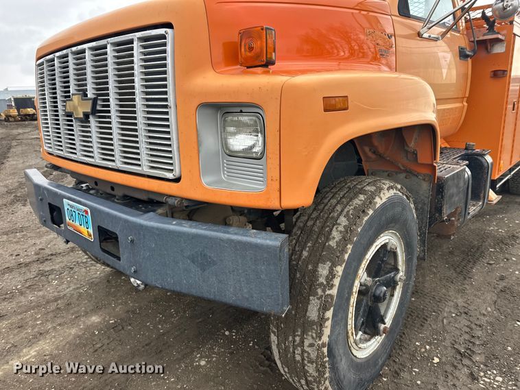 image for item FK0054 1993 Chevrolet Kodiak C7500 utility / service truck