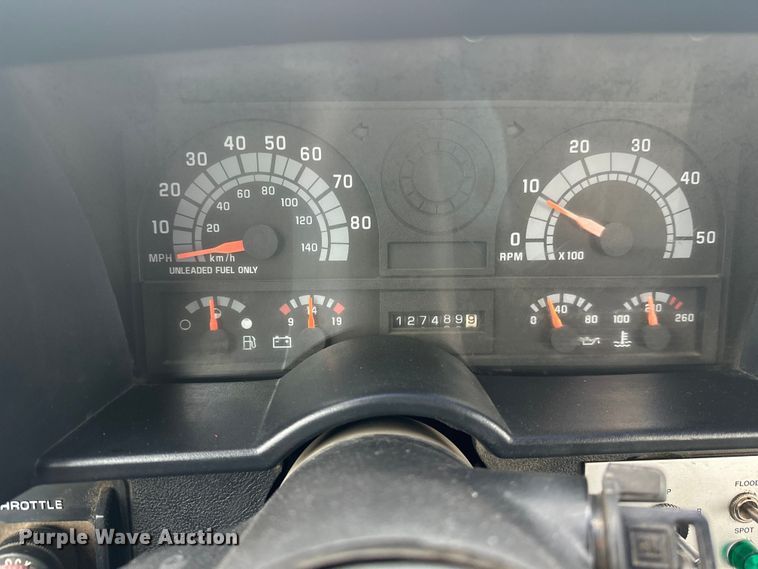 image for item FK0054 1993 Chevrolet Kodiak C7500 utility / service truck