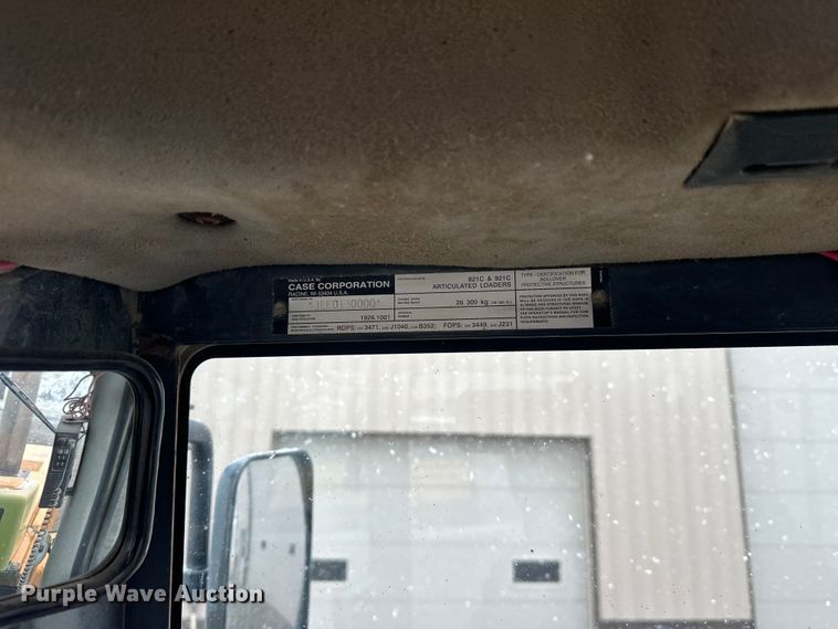 image for item FK0056 2001 Case 821C wheel loader