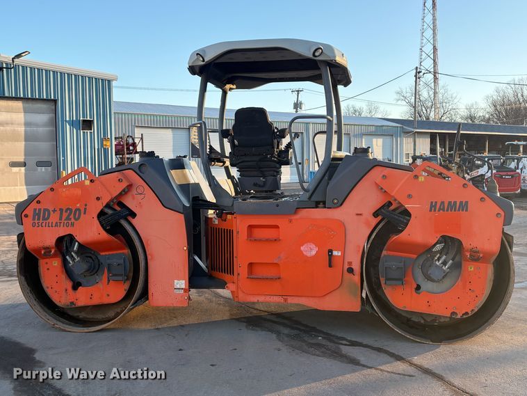 image for item FK1170 2014 Hamm HD + 120i V0 double drum vibratory roller