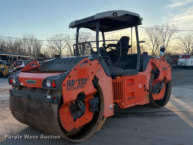 image for item FK1170 2014 Hamm HD + 120i V0 double drum vibratory roller