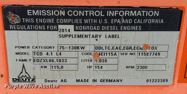 image for item FK1170 2014 Hamm HD + 120i V0 double drum vibratory roller