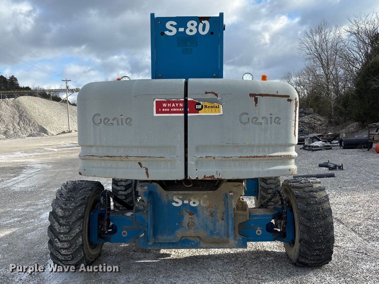 image for item FK1274 2007 Genie S-80 boom lift