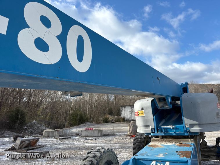 image for item FK1274 2007 Genie S-80 boom lift