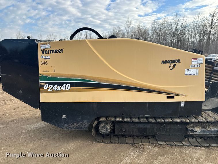 image for item FK1850 2016 Vermeer D24X40III directional boring unit