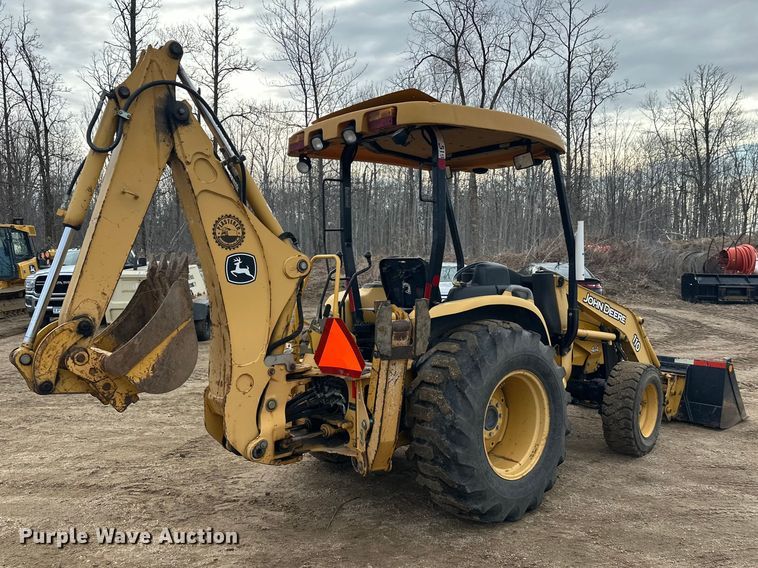 image for item FK1854 John Deere 110 backhoe