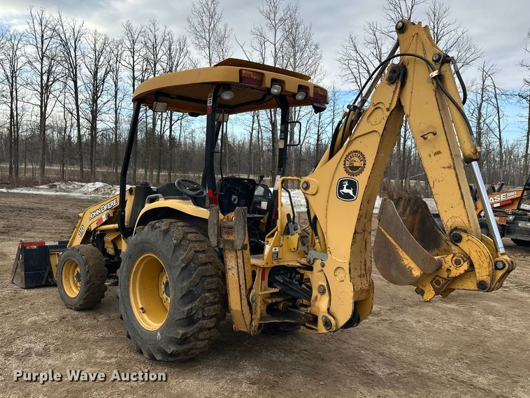 image for item FK1854 John Deere 110 backhoe