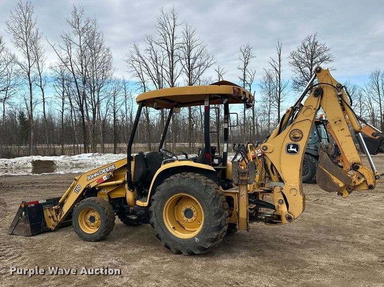 image for item FK1854 John Deere 110 backhoe