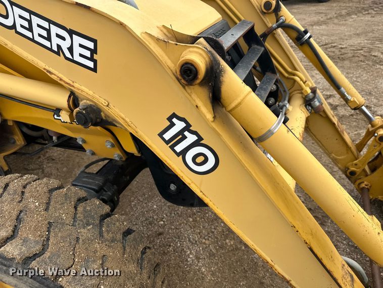 image for item FK1854 John Deere 110 backhoe