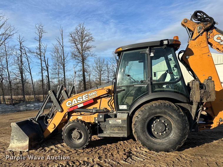 image for item FK1855 2020 Case 580SN backhoe