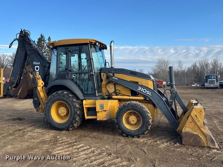 image for item FK1856 2015 John Deere 310SL backhoe