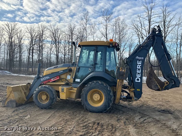 image for item FK1856 2015 John Deere 310SL backhoe
