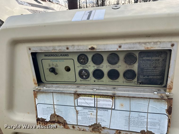 image for item FK1857 1994 Ingersoll Rand 185 air compressor