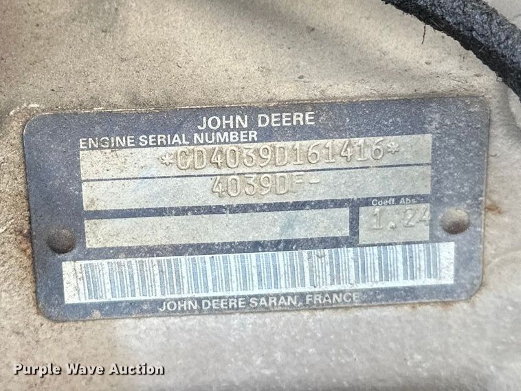 image for item FK1857 1994 Ingersoll Rand 185 air compressor