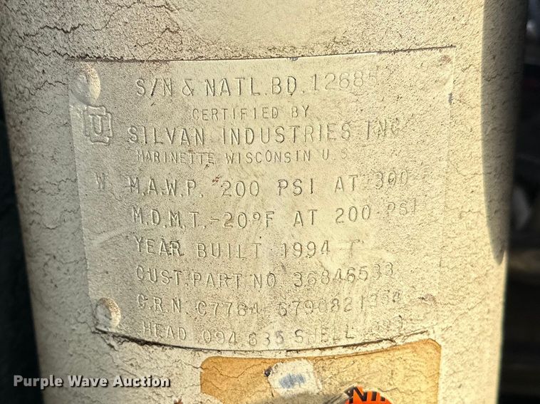 image for item FK1857 1994 Ingersoll Rand 185 air compressor