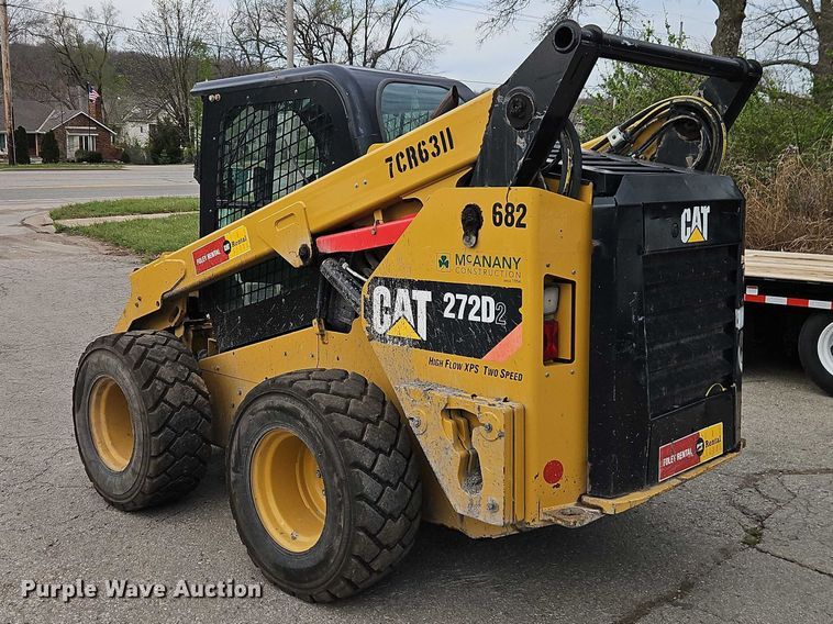 image for item FN5593 2017 Caterpillar 272D2 skid steer loader