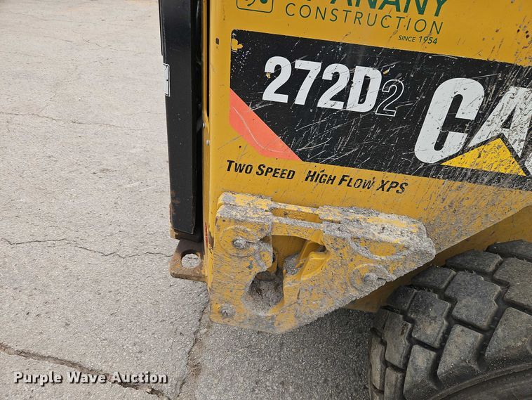 image for item FN5593 2017 Caterpillar 272D2 skid steer loader