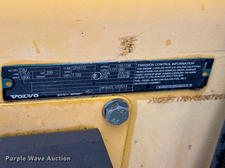 image for item ND9469 Volvo P7170B paver