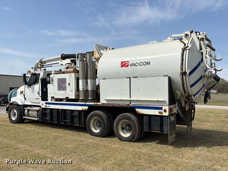 image for item NK9052 2008 Sterling L8500 sewer jetter truck