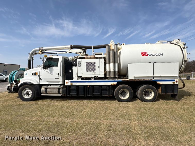 image for item NK9052 2008 Sterling L8500 sewer jetter truck