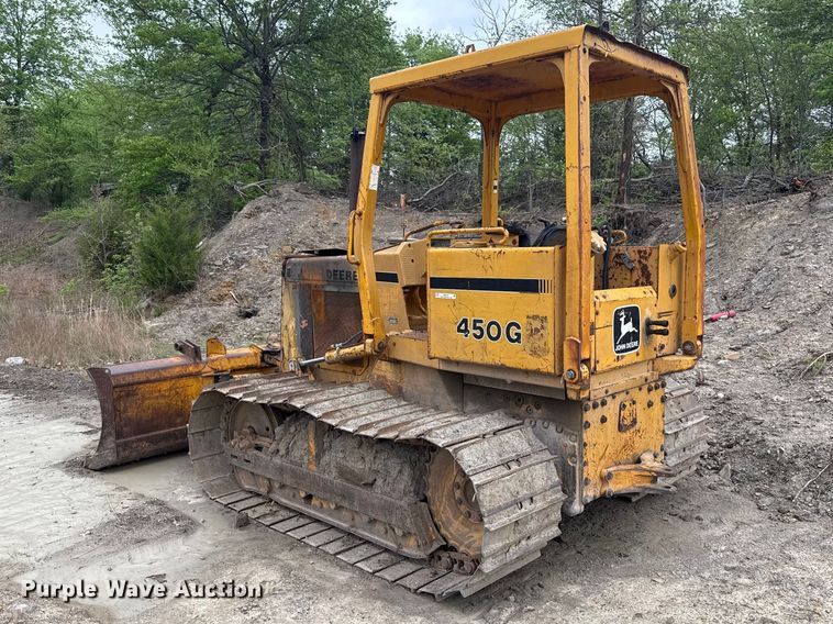image for item NK9151 1988 John Deere 450G dozer