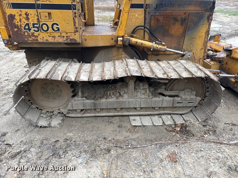 image for item NK9151 1988 John Deere 450G dozer