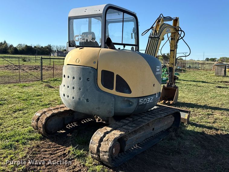 image for item NK9159 2005 Gehl 503Z mini excavator