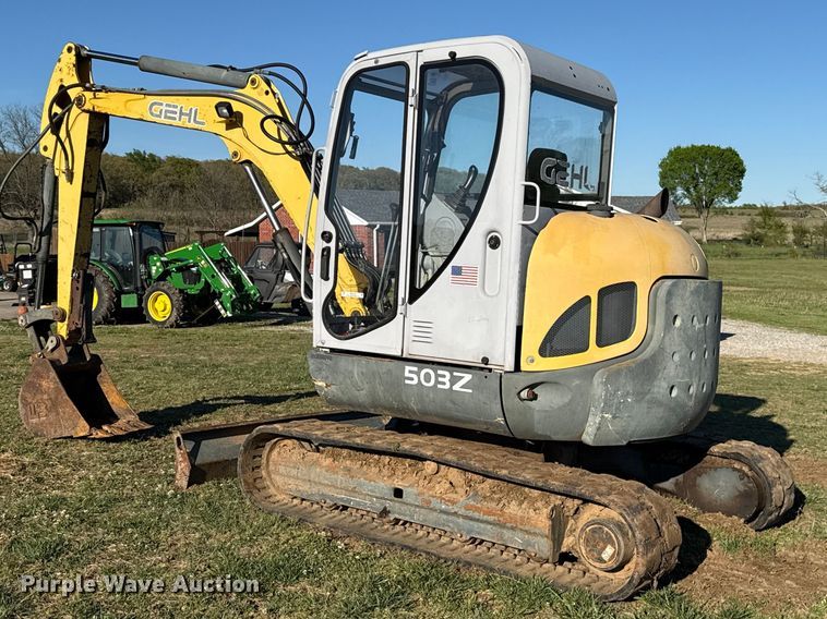 image for item NK9159 2005 Gehl 503Z mini excavator