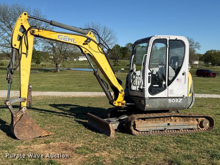 image for item NK9159 2005 Gehl 503Z mini excavator