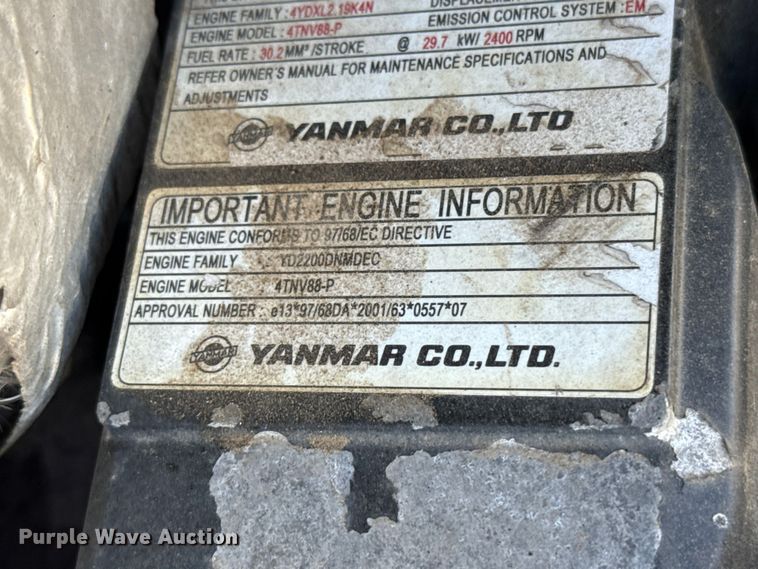 image for item NK9159 2005 Gehl 503Z mini excavator