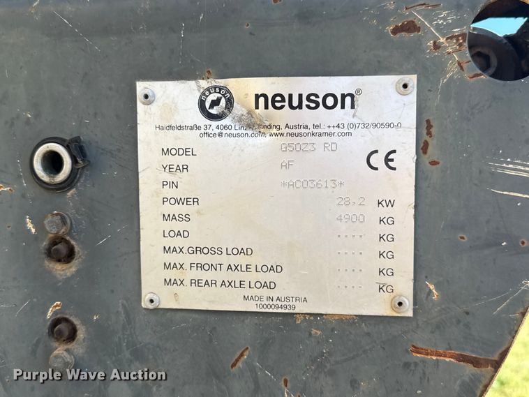 image for item NK9159 2005 Gehl 503Z mini excavator