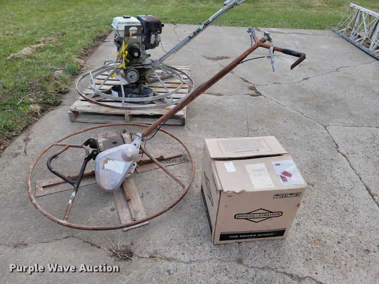 image for item NK9964 (2) MBW power trowel