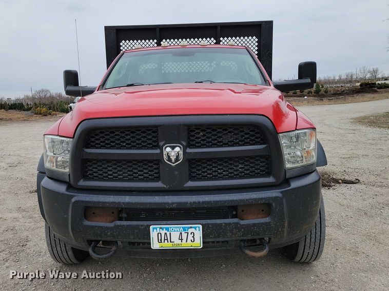 image for item NK9987 2016 RAM 5500 dump flatbed truck